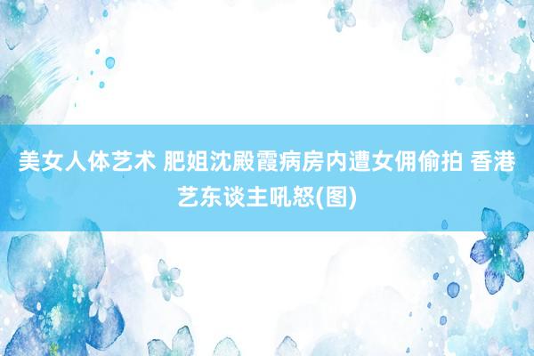 美女人体艺术 肥姐沈殿霞病房内遭女佣偷拍 香港艺东谈主吼怒(图)