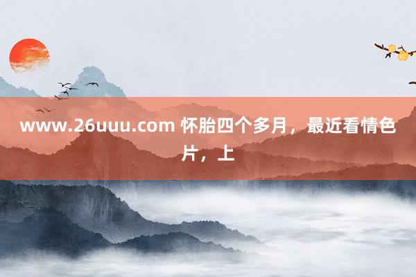 www.26uuu.com 怀胎四个多月，最近看情色片，上